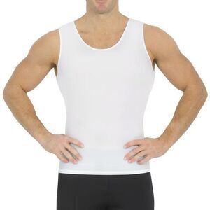 Insta Slim Power Mesh Compression Muscle Tank Top Shirt  Size: Medium